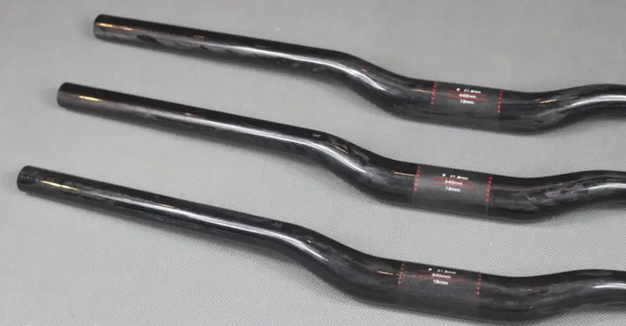 Полный carb on fiber T800 3K UD MTB Road Cruiser BMX детский плоский Riser руль с логотипом OEM ODM 31 8x580 820