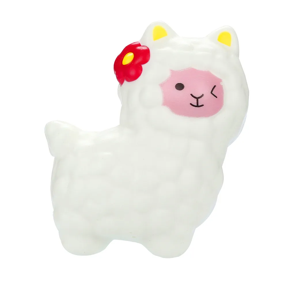 Squeeze soft Squishies очаровательные Llamas Альпака медленно поднимающиеся фрукты Ароматические Squeeze снятие стресса забавная игрушка в подарок Z0225