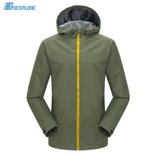 Уличная куртка для кемпинга, спортивная куртка для туризма, горные водо-и ветронепроницаемые куртки, толстая весенне-осенняя куртка для мужчин