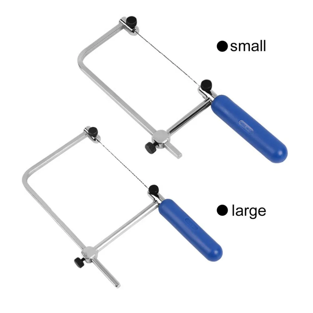 U Frame Hand Saw Hacksaw Adjustable Fine toothed Bow Scroll Coping