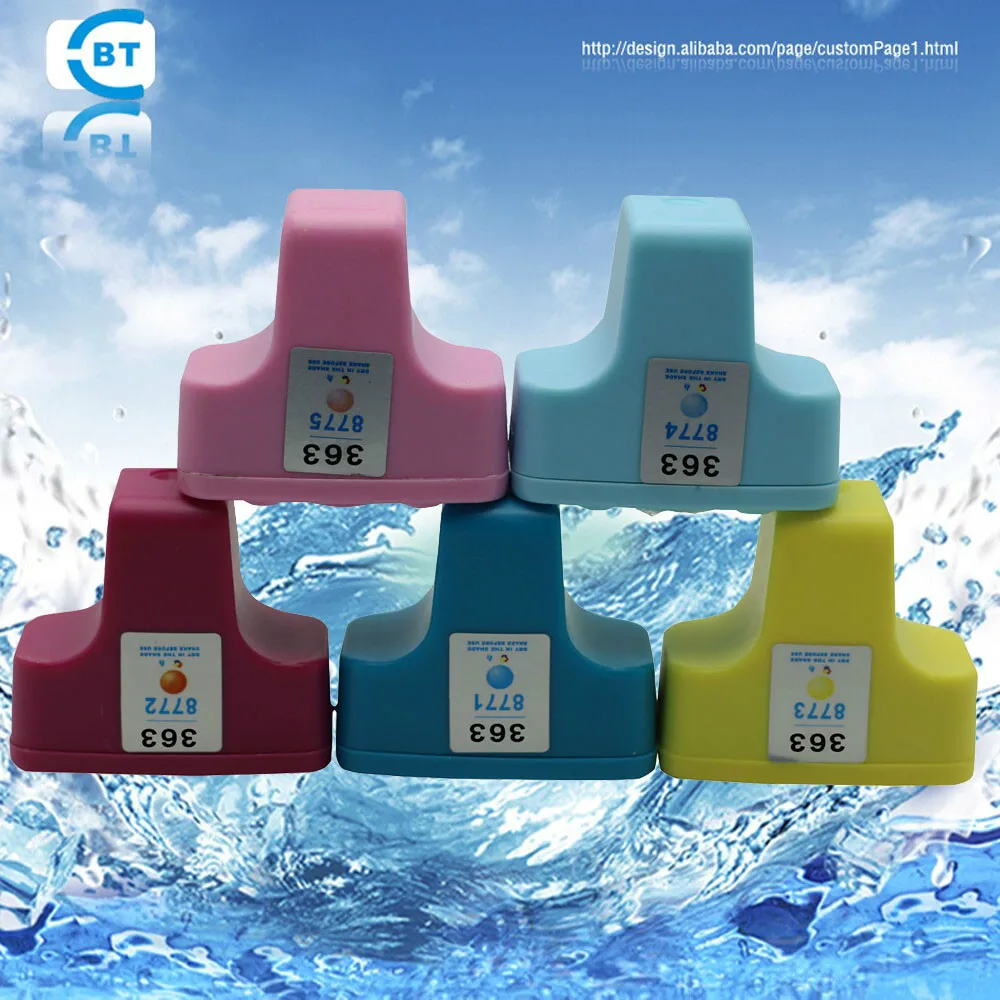 

6PCS Compatible hp363 c8721ee ink cartridge for Photosmart 3210/3210v printer