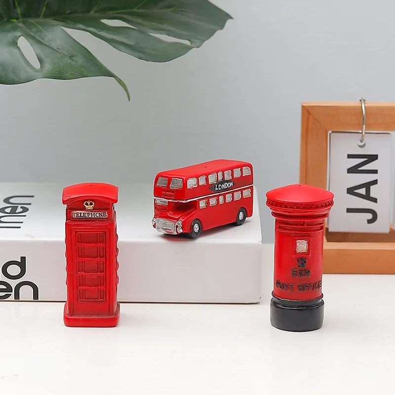 MRZOOT Ретро Красная Английская телефонная будка Postbox автобус детский креативный