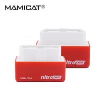 Caixa de Chip Tuning para Carros A Diesel NITROBD2 Plug & Drive Nitro OBD2 Auto Ferramenta de Diagnóstico do Scanner Leitor de Código