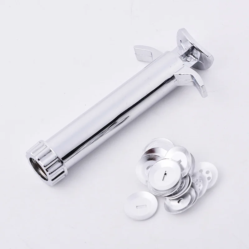 

Stainless Steel Rotary Mud Gun For Ceramic Soft Clay Extruder Pottery Modeling Auxiliary Art Tools Combination Set Art Supplies