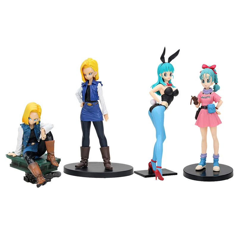 Dragon Ball Z tenkaichi budokai 3 lazuli 18# Bulma DXF фигурка, скульптура большие Экшн фигурки Brinquedos аниме