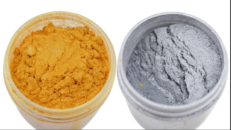 Polvo de aluminio de Color plata pigmento para decoración pintura embalaje brillo decoración de material en polvo envío gratis 100g