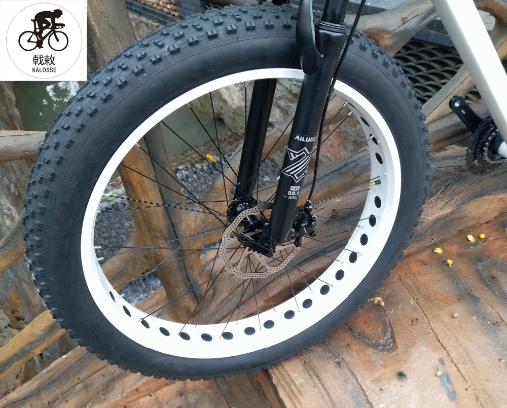 Excellent Kalosse  150mm travel   30speed  Full suspension   Microshift   Fat bike  26*4.0 inch snow bike   fat bicycle mountain bike 4
