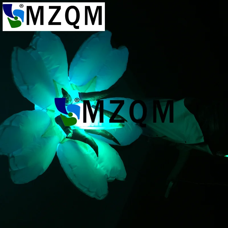 

MZQM 2m Giant Inflatable LED Lighting Star hanging balloon for Party/Event/Ball/Decoration