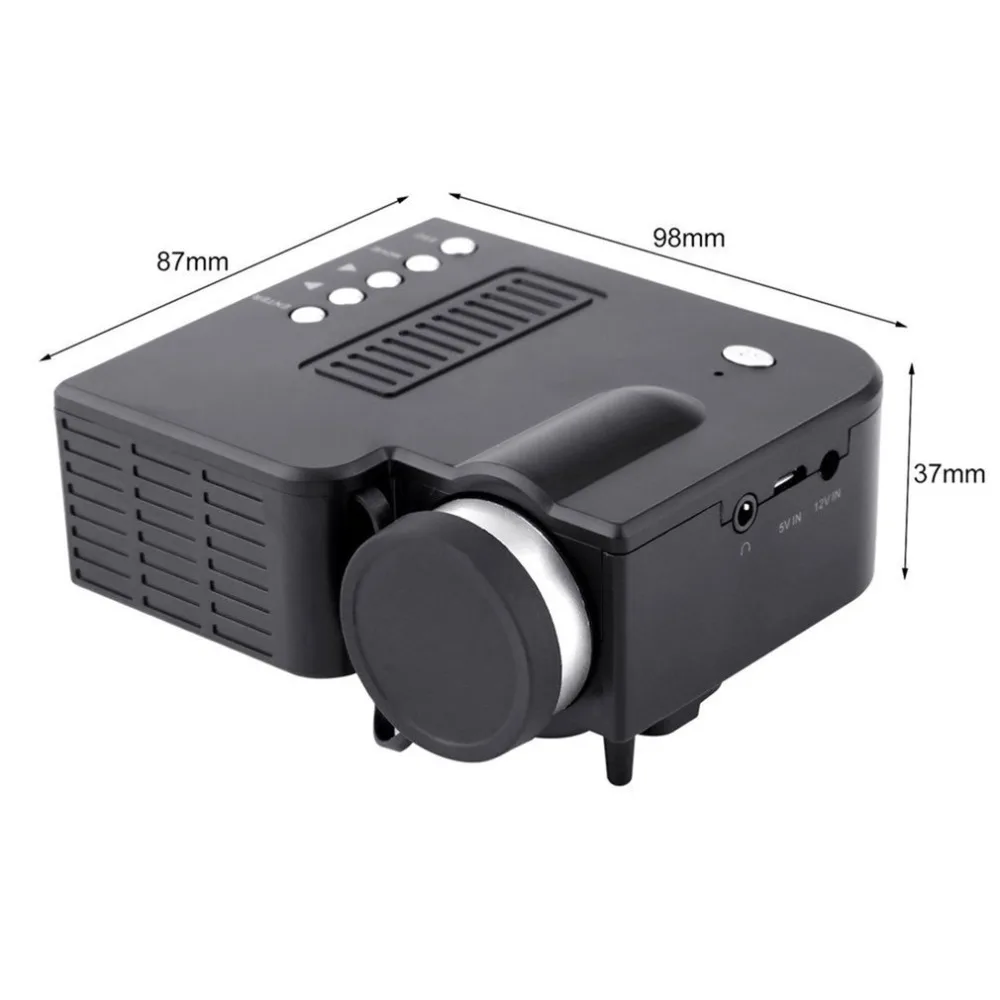 UC28A Мини Портативный светодиодный проектор 1080 P ЖК-мультимедийный домашний кинотеатр USB TF HDMI AV светодиодный проектор для домашнего использо... UC28A Мини Портативный светодиодный проектор 1080 P ЖК-мультимедийный домашний кинотеатр USB TF HDMI AV светодиодный проектор для домашнего использо...