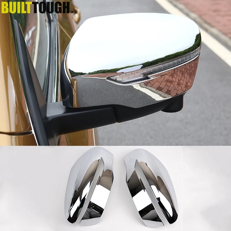 Chrome Side Door Rear View Mirror Cover For Nissan Murano 2015-2019 Trim Cap