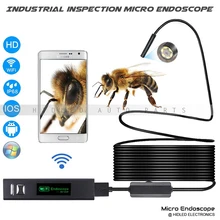1200P HD Wifi Industrial Inspection Micro Endoscope For Phone, Pad And PC