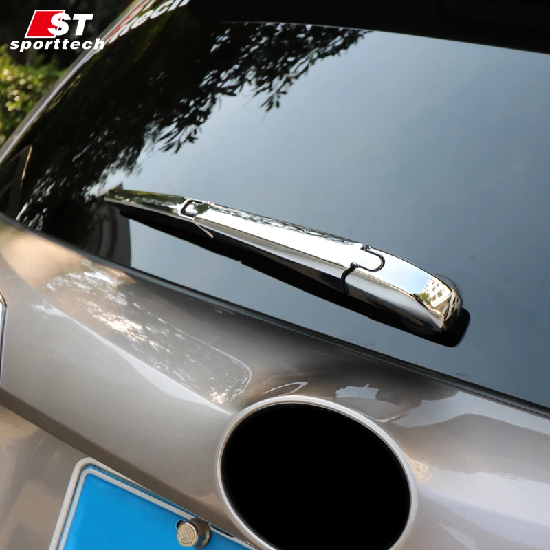 Car Styling Rear Window Wiper Trim Cover For Toyota RAV4 2013 2018Car