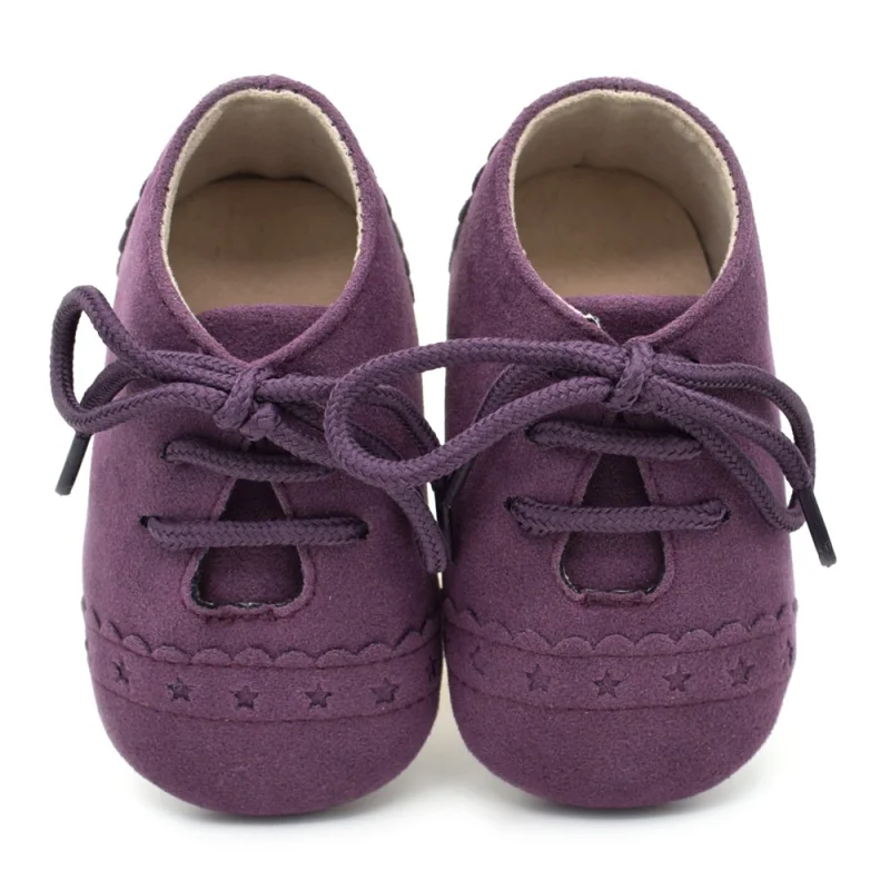 Осенняя обувь для маленьких мальчиков на крючках; обувь для малышей на нескользящей твердой подошве; однотонная обувь для малышей; лидер продаж; возраст 0-18 месяцев - Цвет: A-16