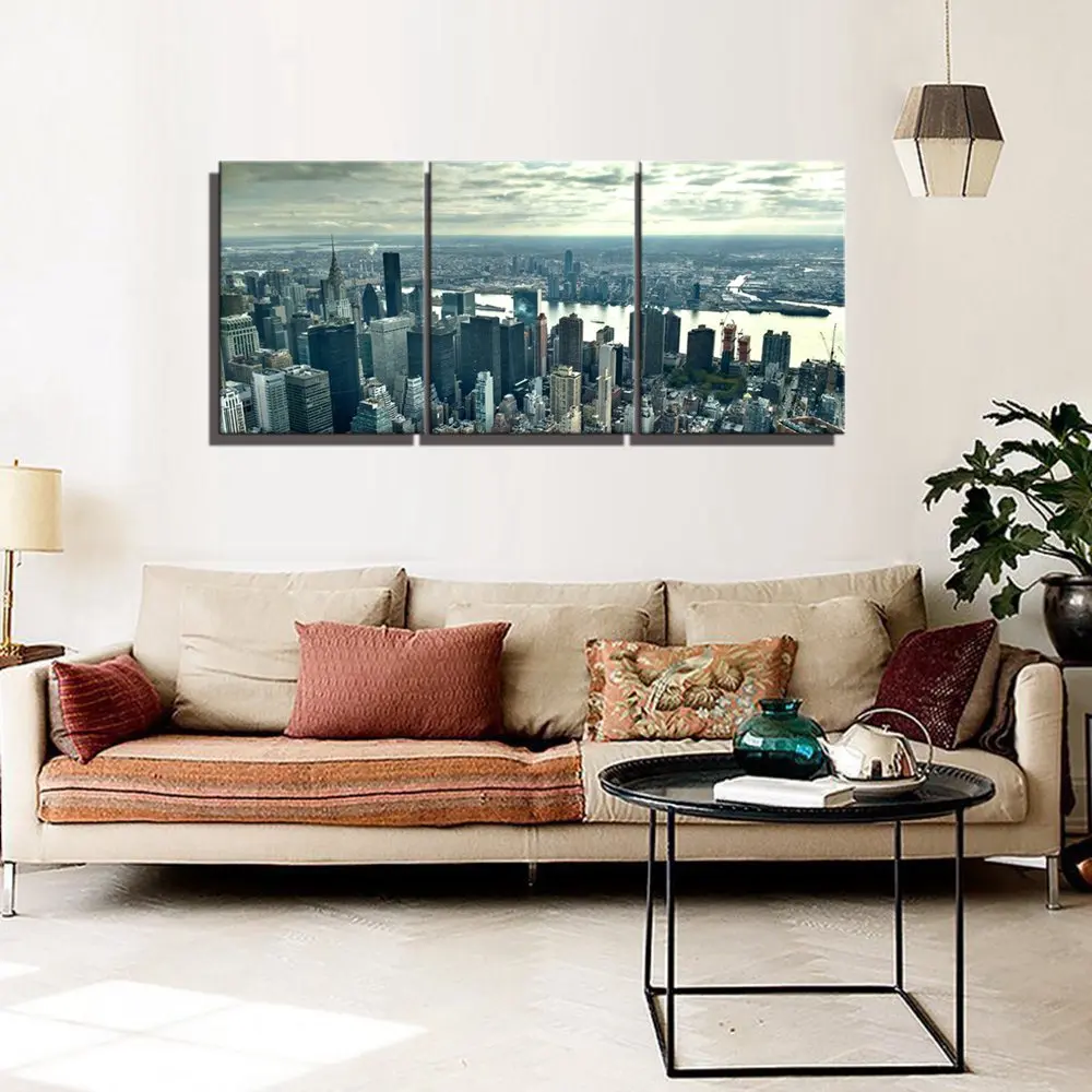 Cityscape Wall Art Canvas Print Wall Decor Painting For Home Decor