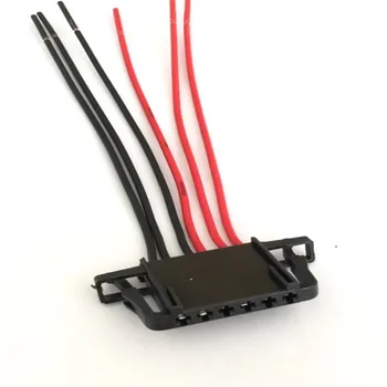 

10pcs/lot 6 Pin/Way Female Auto Accelerator Pedal Plug Electronic Throttle Connector With Wire Pigtail For VW Bora Golf Magotan