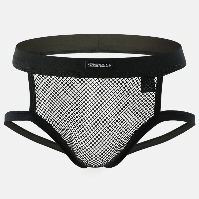 

2016 NEW brand Men's super mesh briefs sexy men underwear men thong Gay Jockstrap gay underwear mens briefs