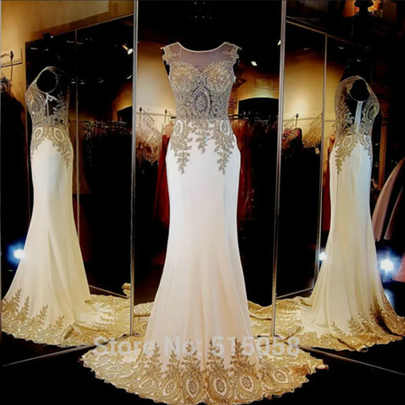 Popular Gold Ivory Wedding Dresses-Buy Cheap Gold Ivory Wedding Dresses
