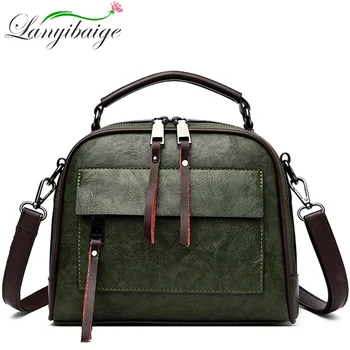 

Fashion Handbag 2019 New Women Leather Bag Large Capacity Shoulder Bags Casual Tote Ladies Handbags Simple Top-handle Hand Bags