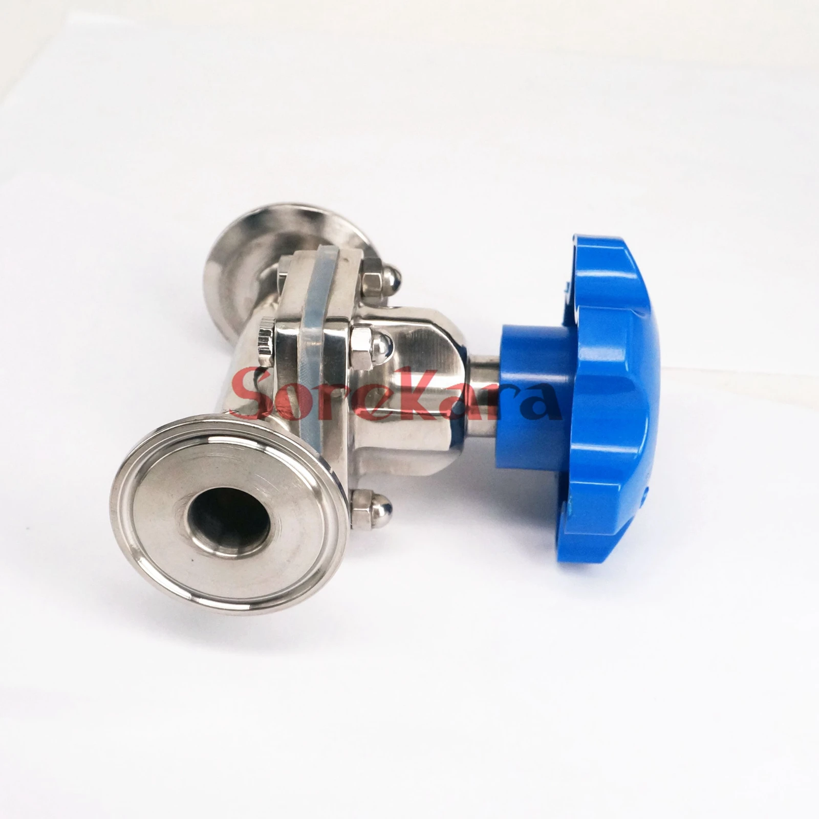 3/4" 19mm 316 Stainless Steel Sanitary Tri Clamp Diaphragm Valve Brew