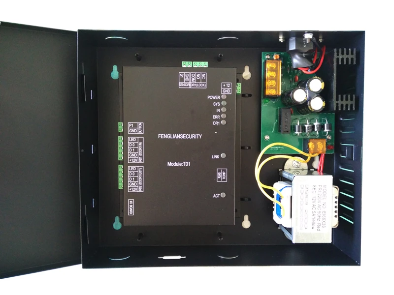newest wiegand brand 32-bit TCP single Door Control & power casesupport software/ web/ smart phone/tablet