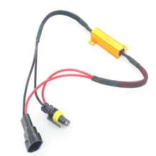 Автомобильный светодиодный светильник-противотуманная фара, нагрузочный резистор Canbus, без ошибок, монтажный декодер компенсатора 9006 HB4, автомобильный Стайлинг, мотоцикл, DRL, ксенон, HID