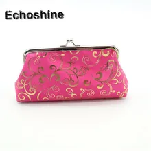 Горячая распродажа, модная обувь Женская обувь в стиле ретро с имитацией шелковый кошелек небольшой бумажник держатель для карт монета кошелек, клатч сумка A0000