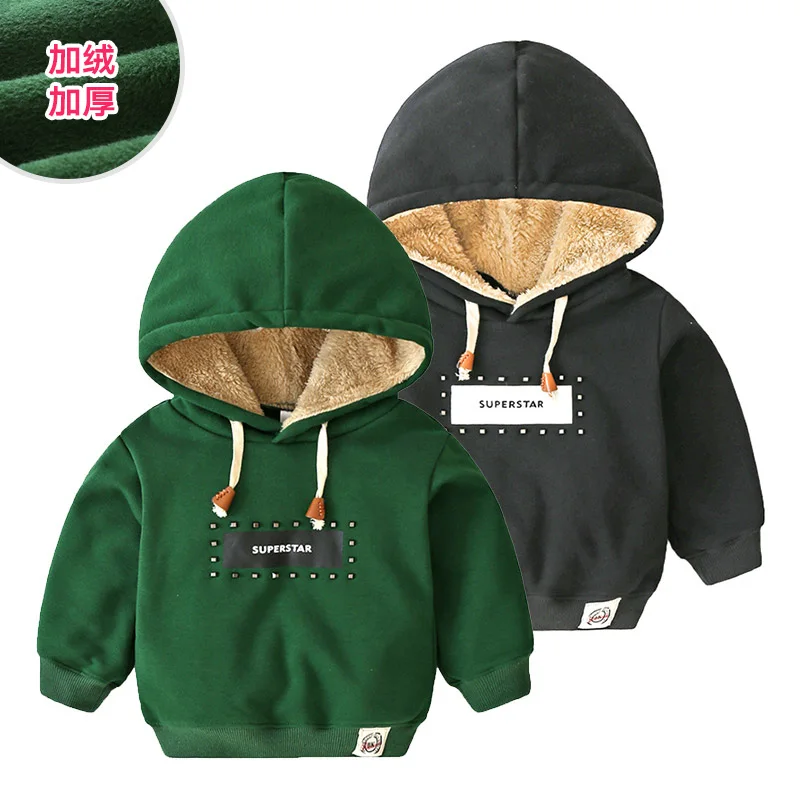 

New 2018 boys sweatshirt winter jacket for boys kids sweatshirt