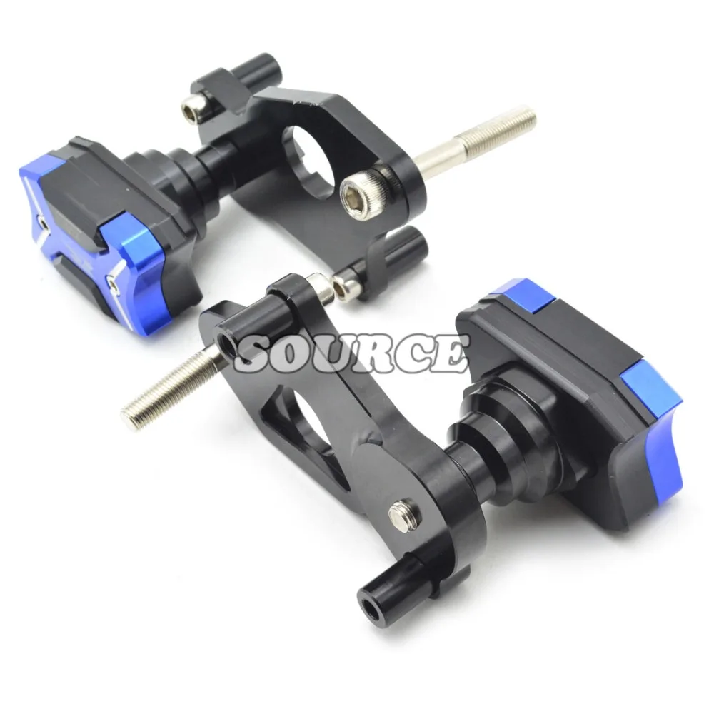 

With "GSXR" logo Motorcycle Frame Crash Pads Engine Case Sliders Protector For Suzuki GSXR600 GSXR 750 K6 K8 K11 2006-2014