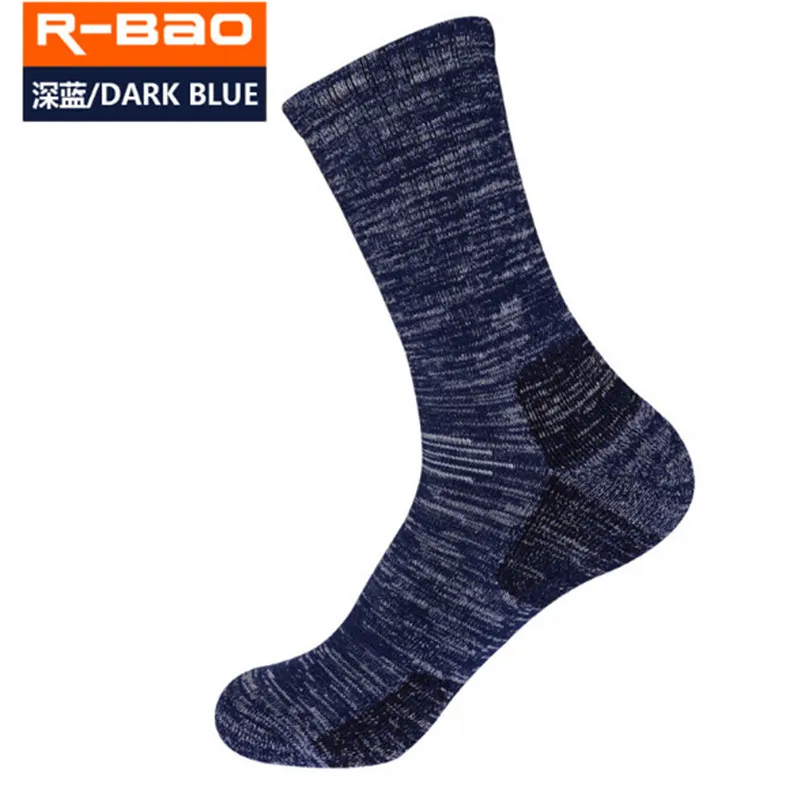 Носки для катания на лыжах мужские и женские(3 пар/лот) R-BAO RB3320 хлопковые спортивные носки теплые носки для походов и альпинизма