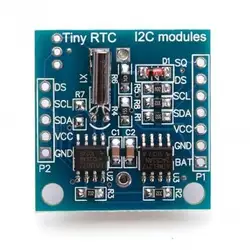 Бесплатная доставка; 5 предметов/партия крошечный RTC I2C Модули 24C32 памяти DS1307 RTC модуль для Arduino UNO DIY