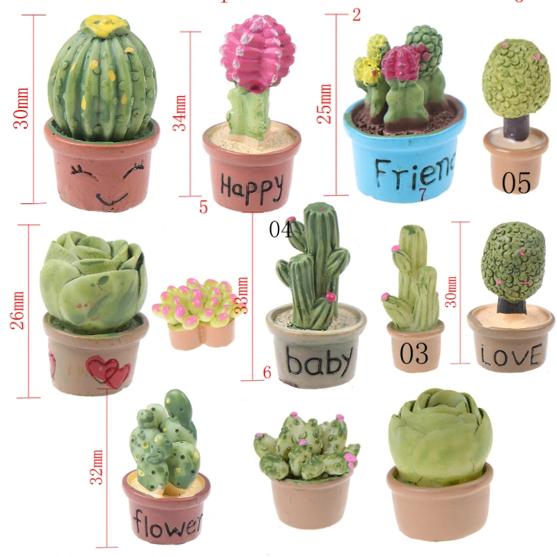 

1:12 Miniature Home Decor Succulent Plants Mini Miniature Green Plant In Pot For Dollhouse Furniture Decoration