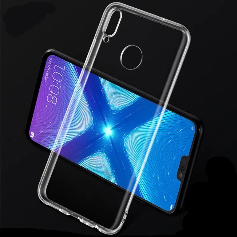 Мягкий Силиконовый ТПУ чехол для Huawei P30 Lite Pro Honor 8X 8C 8A Прозрачный P8 P9 P10 P20 Plus Pro|case for