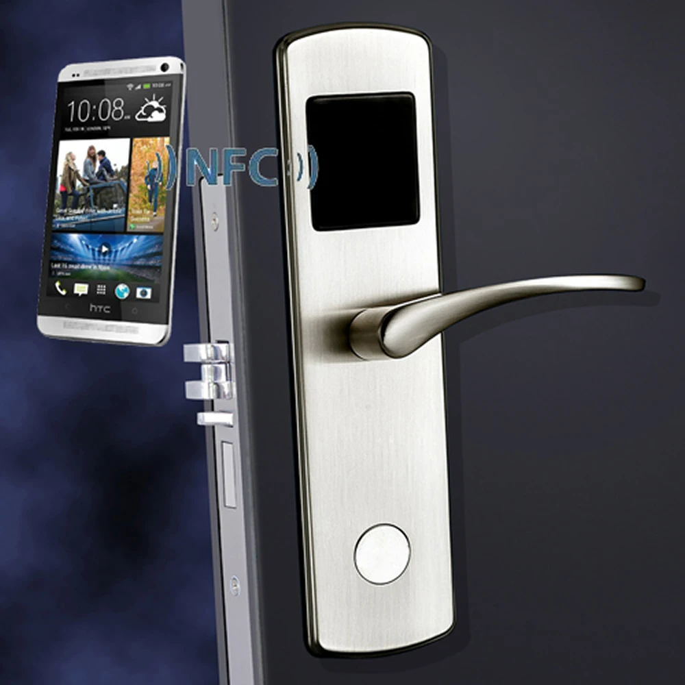 Smart NFC electronic door lock for hote Apartment and