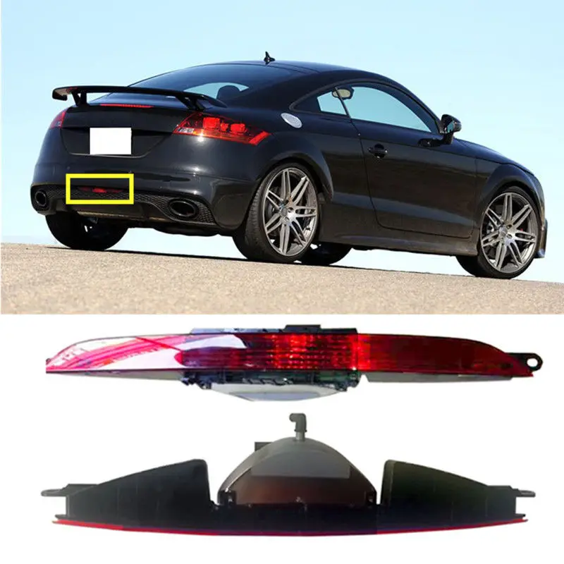 Для Audi TT 2008- крышка противотуманной фары заднего бампера не отражающая лампочка