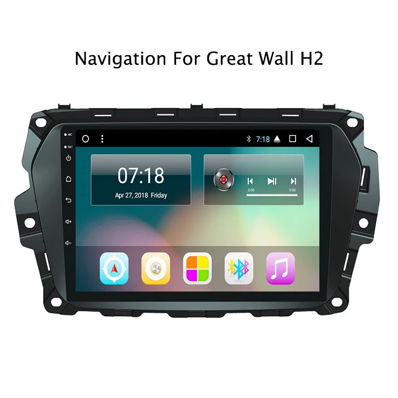 NaviTopia 9 дюймов Восьмиядерный/четырехъядерный Android 8 1 автомобильный DVD мультимедиа