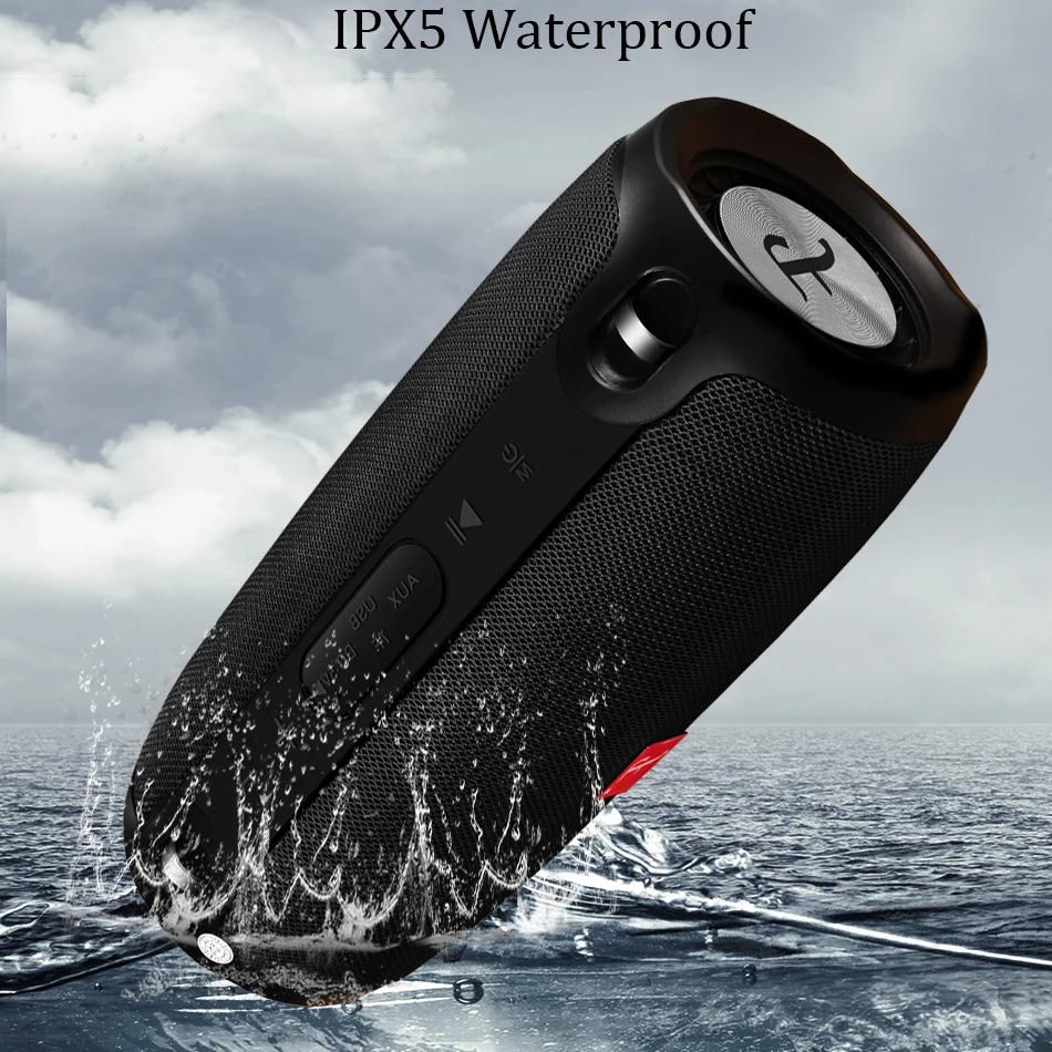 Bluetooth Колонка LIGE компактная портативная с поддержкой TF карт и FM радио|Портативные