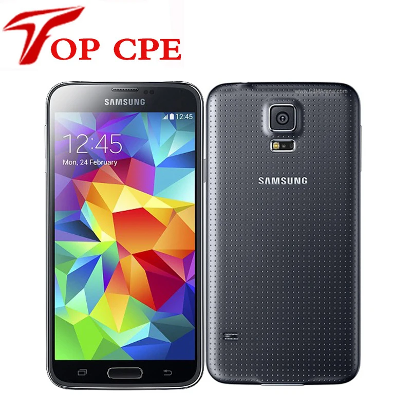 Refurbished Original Unlocked Samsung Galaxy S5 SM G900 G900A G900F G900H Quad core WIFI 5 1inch