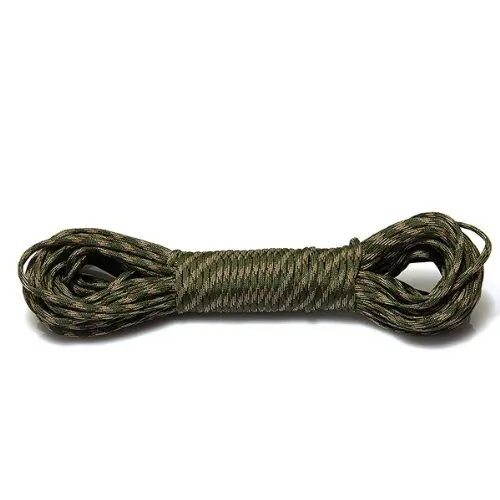 JHO-100ft парашютный шнур Paracord 7 Strand Core веревка для выживания/Открытый Отдых/Туризм