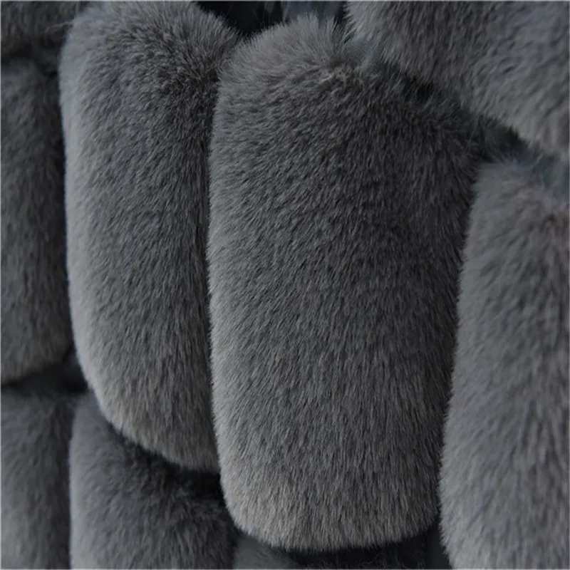 D'hiver Décontracté Renard Feminino Veste Plus Faux Chaud Femmes Casaco Sans De 2018 Manteau Gilet Fausse Fourrure 4xl Taille Manches En q60tSB