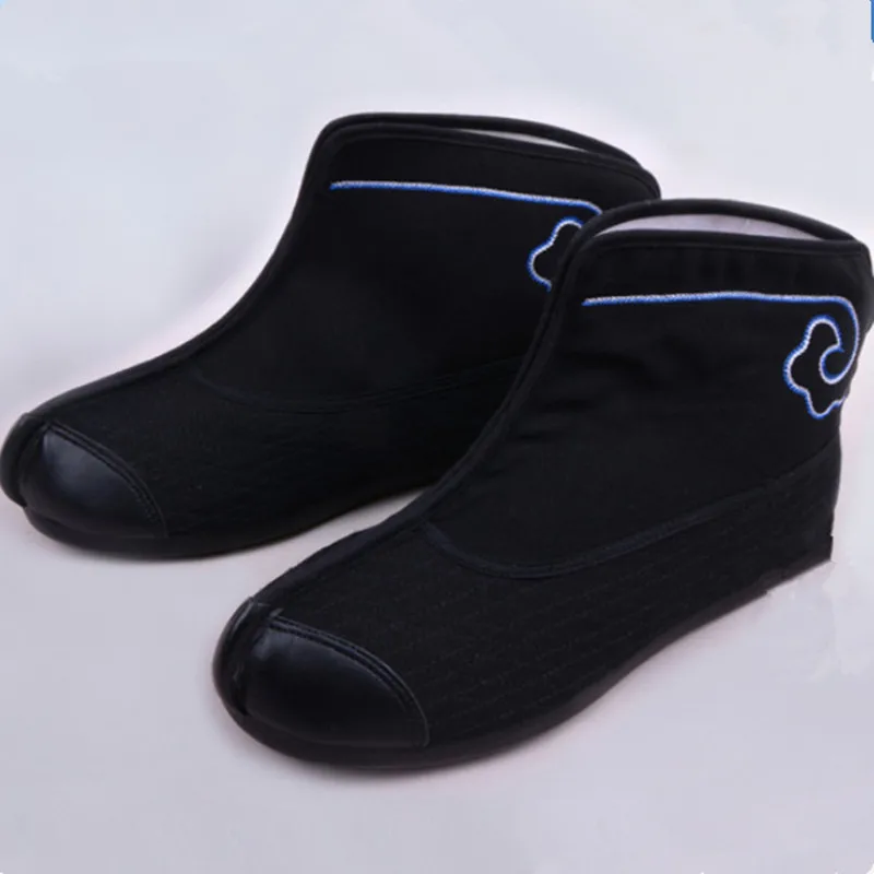 Ботинки мужские винтажные в стиле древней китайской династии|boots ninja|shoes forshoes for men