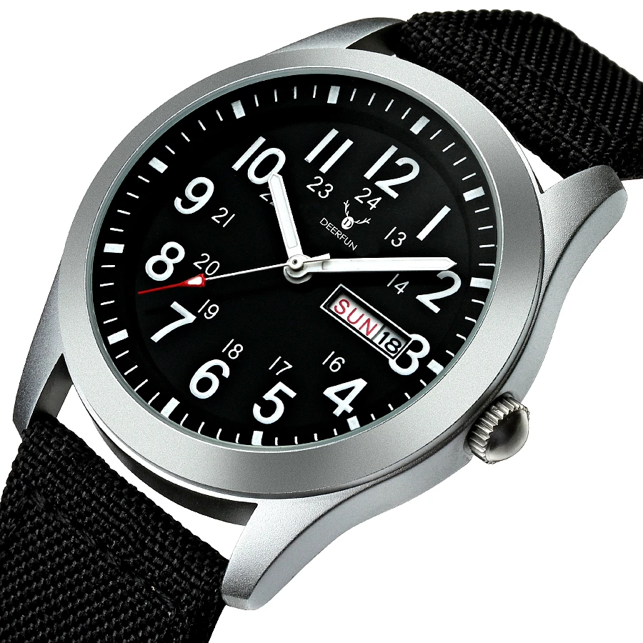 Preise DEERFUN Sport Uhren Männer Luxus Marke Army Military Männer Uhren Uhr Männliche Quarzuhr Relogio Masculino horloges mannen saat