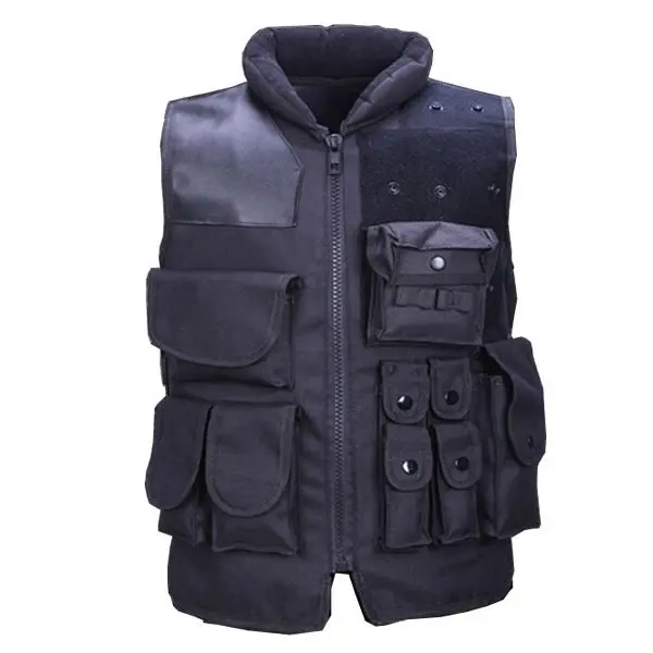

Free shipping black riding security / security bags fishing vest tactical vest CS outdoor field protective equipment