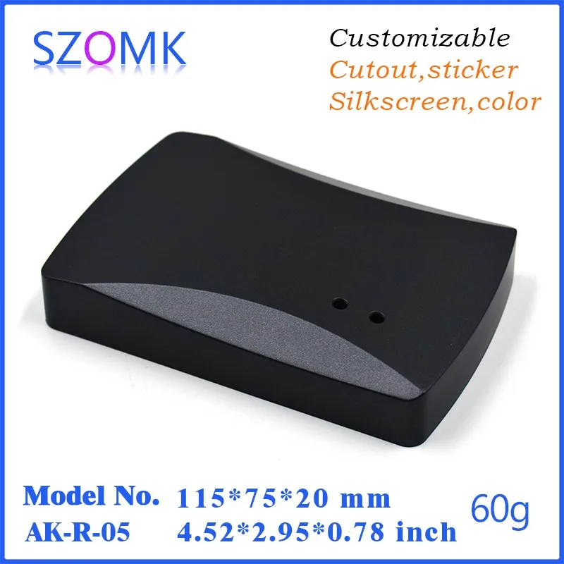

4 pcs/lot small electronics box RFID IC card reader electronic case plastic 115x75x20mm
