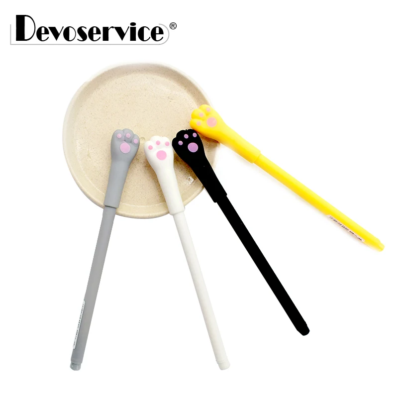 

1Pcs Cute Cat Claw Shape Gel Pen Creative Stationery Cartoon Paw Neutral Pen Fine Point 0.5mm Black Ink Office School Supplies