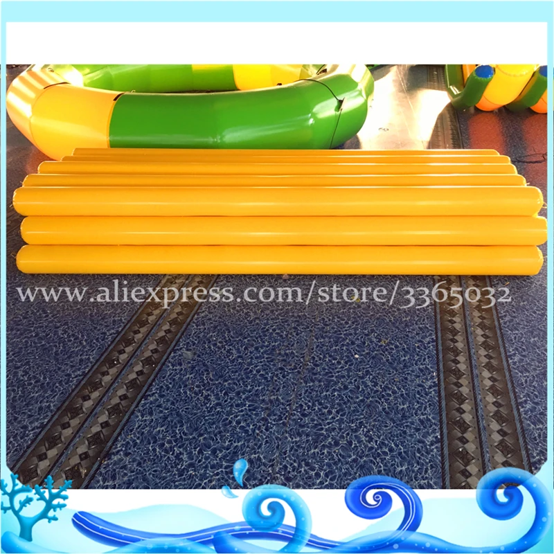 

Summer inflatable water park pipes, inflatable buoy floating on sea water park buoy