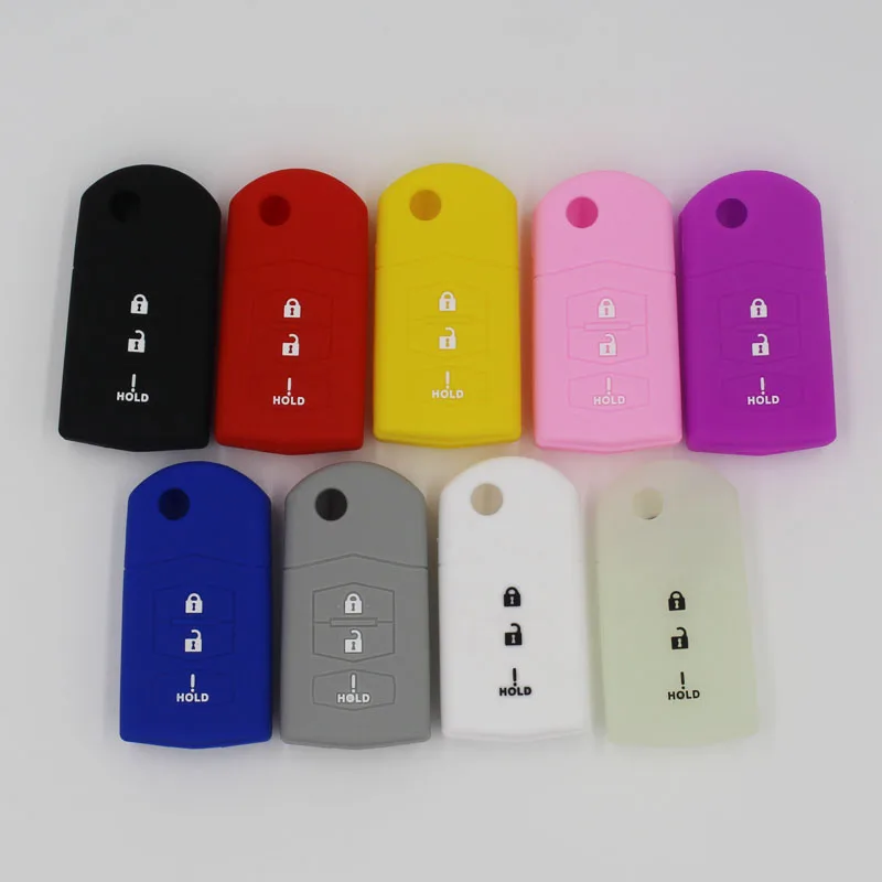 Силиконовый чехол для автомобильного ключа MAZDA 3 5 6|key case for car|car key covercar silicone |
