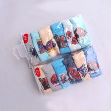 Children Underwear Kids Cotton Panties Baby Boys Girls Briefs Infant Toddler Cartoon Characters Underpants Knickers 3