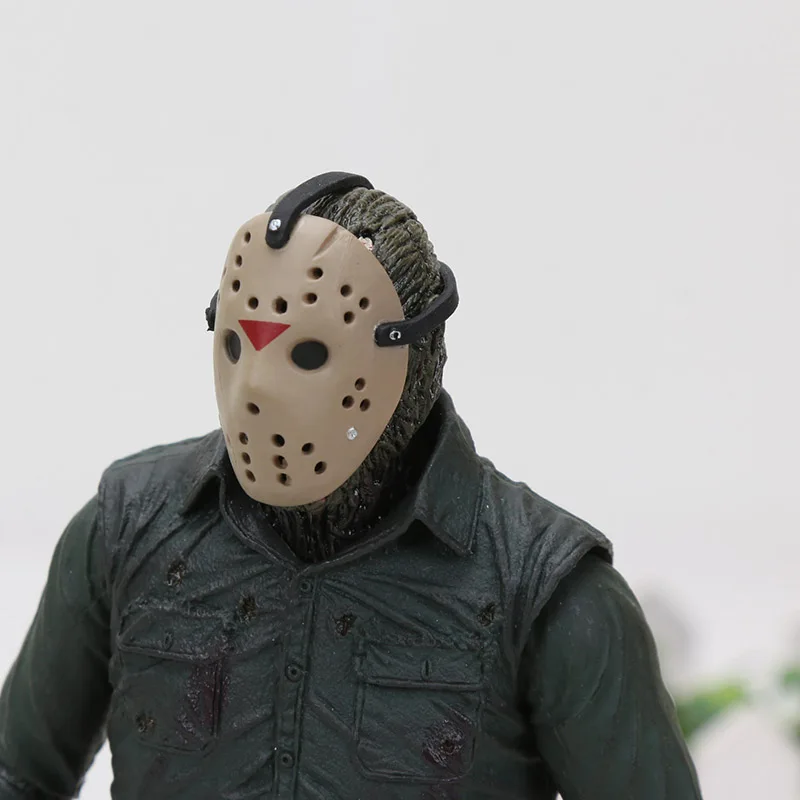 Игрушки NECA Friday 13th the Final Chapter Ultimate Part 4 Jason Voorhees ПВХ фигурка Gme 3D Фредди против Джейсона фигурка модель