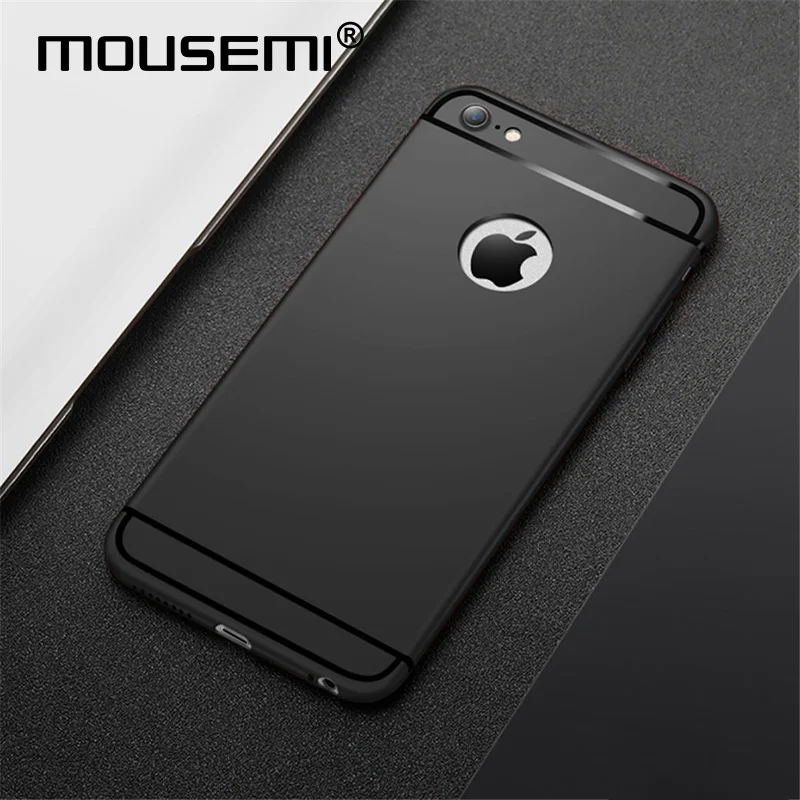 Мягкий чехол mousmi для iPhone 7 6s 8 Plus силиконовый Противоударные Защитные Чехлы se 5S 6 X
