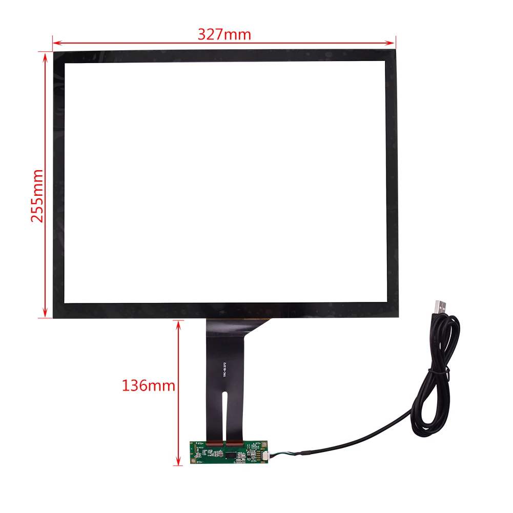 Original 15inch 328*255mm For Digma Plane Digitizer Touchscreen Panel Industrial Capacitive Touch Screen + with Controller Original 15inch 328*255mm For Digma Plane Digitizer Touchscreen Panel Industrial Capacitive Touch Screen + with Controller